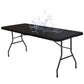 🌸 LIMITED TIME 60% OFF! ✨Pack Stretch Fabric Table Top Cap Cover, fits 4ft/6ft/8ft Tables