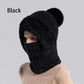 ⏰Black Friday Mega Deal – ￡12.99!!💖Women's Winter One-Piece Knitted Beanie Scarf Mask