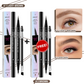 💖BUY 1 GET 1 FREE-Each Only ￡4.49!! 💖2-in-1 4D Eyebrow Pencil (Natural Brow Makeup and Eyelash Line)