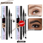 💖BUY 1 GET 1 FREE-Each Only ￡4.49!! 💖2-in-1 4D Eyebrow Pencil (Natural Brow Makeup and Eyelash Line)
