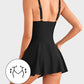👙2026 Summer Hot Sale 50% OFF💃Women's One Piece Tummy Control Tie Knot Swimsuit