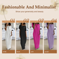💃Last Day Special Discount❤️🥰Women's Summer Casual Loose Solid Color Short-Sleeve Long Dress