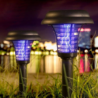 💥LAST DAY SALE 50%OFF💥🌈Solar Mosquito Killer Lamp | 3-in-1 Outdoor Light & Bug Zapper🦟❌