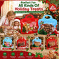 🎁70% OFF!!!-Ready for Christmas!🎅Easy Fill, Easy Seal🎄Festive Self-Seal Treat Bags – Santa & Snowman Print | Resealable, Food-Safe & Perfect for Cookies, Chocolates & Little Gifts🎅⛄