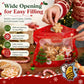 🎁70% OFF!!!-Ready for Christmas!🎅Easy Fill, Easy Seal🎄Festive Self-Seal Treat Bags – Santa & Snowman Print | Resealable, Food-Safe & Perfect for Cookies, Chocolates & Little Gifts🎅⛄