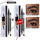 💖BUY 1 GET 1 FREE-Each Only ￡4.49!! 💖2-in-1 4D Eyebrow Pencil (Natural Brow Makeup and Eyelash Line)