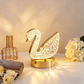 🎄Christmas Sale 50% OFF!!✨💎50K+ SOLD! 🎁Rechargeable Luxury Crystal LED Night Light Lamp