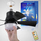 ⏳LIMITED TIME SALE 50% OFF🌀40W LED Ceiling Fan Light – 20.5” Ultra-Quiet with Remote 🎯 | E27 + FREE B22 Adapter 🔌 | For Bedroom 😴, Kitchen 👩‍🍳 & Garage 🛠️ – UK Ready! 🇬🇧