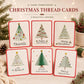 🏆🔥LAST DAY BUY 1 GET 1 FREE💖🎄 🧵Merry & Bright Christmas DIY Kit– Create Beautiful Handmade Holiday Cards ✨