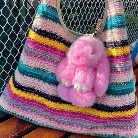 🏆LIMITED TIME SPECIAL SALE 49% OFF🐰 Handmade Soft Bunny PomPom Charms