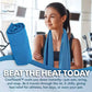 ⏰Last Day Buy 1 Get 1 Free❄💦Cold Sweat Towel You Can Use Anywhere, Anytime! Reusable Soft Absorbent Cooling Portable