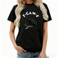🏆LAST DAY SALE: Only £10.99!!🔥 Humorous Crow Graphic T-Shirt – Say It With a Caw!