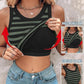 💖Last Day Special Price ￡8.99!!💖Ribbed Stretchy Tank Top with Shelf Bra