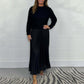 🔥Hot Sale 50% OFF!!⚡50K+ SOLD!❄️🔥Women's Solid Color Long Sleeve Jumper & Pleated Bottom Dress