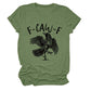 🏆LAST DAY SALE: Only £10.99!!🔥 Humorous Crow Graphic T-Shirt – Say It With a Caw!