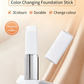 🎉BUY 1 GET 1 FREE🎉[OFFICIAL PRODUCT] BLANC Cover Cream Stick V/ Detachable Brush - Korean Skin Care Color-Changing Foundation Stick with Collagen Capsules (0.45 oz)