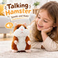 🥳2026 HOT SALE🥳💞50K+ SOLD! 🐹✨ 50% OFF! Talking Hamster Plush – repeats whatever you say, auto head-shaking, hilarious fun for kids & adults. Perfect gift & pet entertainment! 🎁💚