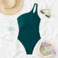 💖LAST DAY SPECIAL PRICE: ￡13.99!!💖One Shoulder One Piece Swimsuit for Women👙