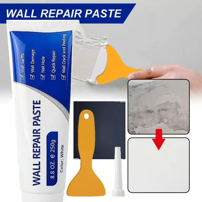 🏆Special Price ￡8.99!!🔬 2026 Innovation | Wall Repair Paste | Fills Cracks & Holes in 1 Step 🏠【Flash Sale】