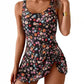 👙Last Day Sale 50% OFF💃Women's One Piece Tummy Control Tie Knot Swimsuit