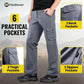⏳ Limited time 50% off! 💥Ultra Comfort Flex Fit Multi-pocket Durable Pants