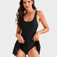 👙Last Day Sale 50% OFF💃Women's One Piece Tummy Control Tie Knot Swimsuit