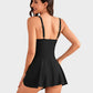 👙Last Day Sale 50% OFF💃Women's One Piece Tummy Control Tie Knot Swimsuit