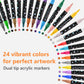 ⏳THE WEEK'S SPECIAL PRICE ￡7.99!!✨🎁Dual-Tip Glitter Marker Pen