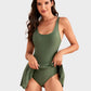 👙Last Day Sale 50% OFF💃Women's One Piece Tummy Control Tie Knot Swimsuit