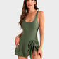 👙Last Day Sale 50% OFF💃Women's One Piece Tummy Control Tie Knot Swimsuit