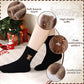 ⏳LAST DAY SALE 50% OFF!🔥Women's Cute Warm Highland Cow Embroidered Plush Socks