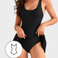 👙Last Day Sale 50% OFF💃Women's One Piece Tummy Control Tie Knot Swimsuit