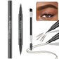 💖BUY 1 GET 1 FREE-Each Only ￡4.49!! 💖2-in-1 4D Eyebrow Pencil (Natural Brow Makeup and Eyelash Line)