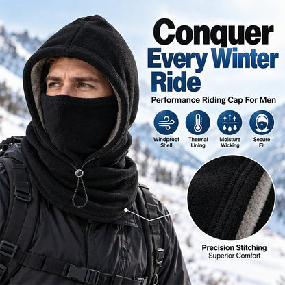 🖤 Black Friday Early Access: 50% OFF 🖤Warm Balaclava with Adjustable Drawstring – Face and Neck Protection