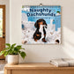 🐶LAST DAY SALE: Only £8.99🎁Naughty Dachshunds 2027 Wall Calendar – 12 Months of Mischief, Mayhem & Sausage Dog Smiles
