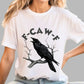 🏆LAST DAY SALE: Only £10.99!🔥 Humorous Crow Graphic T-Shirt – Say It With a Caw!