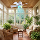🏆LAST DAY SALE ONLY￡19.99 🎁Smart E27 Ceiling Fan Light with Hi-Fi Bluetooth Speaker & Mood Lighting  Cool Breezes • Crystal-Clear Sound • 16 Million Colours💡🌬️🎵