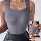 🏆Last Day Special Price ￡8.99💐Women's U Neck Thermal Tank Tops with Built-In Bra