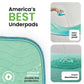 🥳2026 HOT SALE 50% OFF- ￡8.99!!🌟Reusable Heavy Absorbency Bed Protection Pads