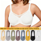 ⏳HOT SALE -BUY 1 GET 1 FREE !!!🖤Women's Elegant Sheer Full Coverage Non-padded Plus Size Bra