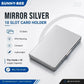 💸 Save More Today - BUY 2 GET 1 FREE⚡📇RFID Blocking Card Holder – Slim Stainless Steel Wallet with 3 Capacity Options