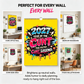 💥Early Bird Sale — 50% OFF🎁2027 Year of the Cunt Wall Calendar – Bold Graffiti Humor Calendar📆🌟