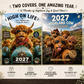 🐮 50% OFF NOW! 🗓️ 2027 Funny Highland Cow Wall Calendar – A4 hanging, charming design & full-year fun – Perfect for home, office or gift giving ✨