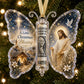 🦋💵 3D Embossed Butterfly Christmas Cash Gift Ornament – Holiday Money Holder Keepsake 🎄✨