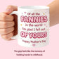 🌸🎁 Mother's Day Mug - "Of all the women in the world, I'm glad I fell out of yours"