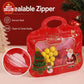 🎁70% OFF!!!-Ready for Christmas!🎅Easy Fill, Easy Seal🎄Festive Self-Seal Treat Bags – Santa & Snowman Print | Resealable, Food-Safe & Perfect for Cookies, Chocolates & Little Gifts🎅⛄