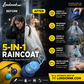 🥳2026 HOT SALE🥳💞50K+ SOLD! ☔🎁 BUY 1 GET 1 FREE! Mini Ball Shape Disposable Raincoat – Ultra‑compact ball packaging fits in any bag, purse or glove box. Waterproof & easy to use – always ready for sudden showers! 🌧️✨