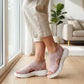 ⏳LAST DAY SALE ONLY ￡12.99!!💐 Women's Breathable Knit Platform Sandals – Air-permeable knit upper, cushioned sole & lightweight comfy summer footwear ✨