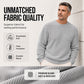 ✨2026 Collection at 50% OFF & FREE SHIPPING🎁JMIERR Men's Crewneck Sweater Soft Casual Sweaters Classic Long Sleeve Pullover Sweaters with Ribbing Edge