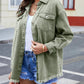 2025 Women's Casual Denim Button Down Distressed Jacket (Buy 2 Free Shipping)